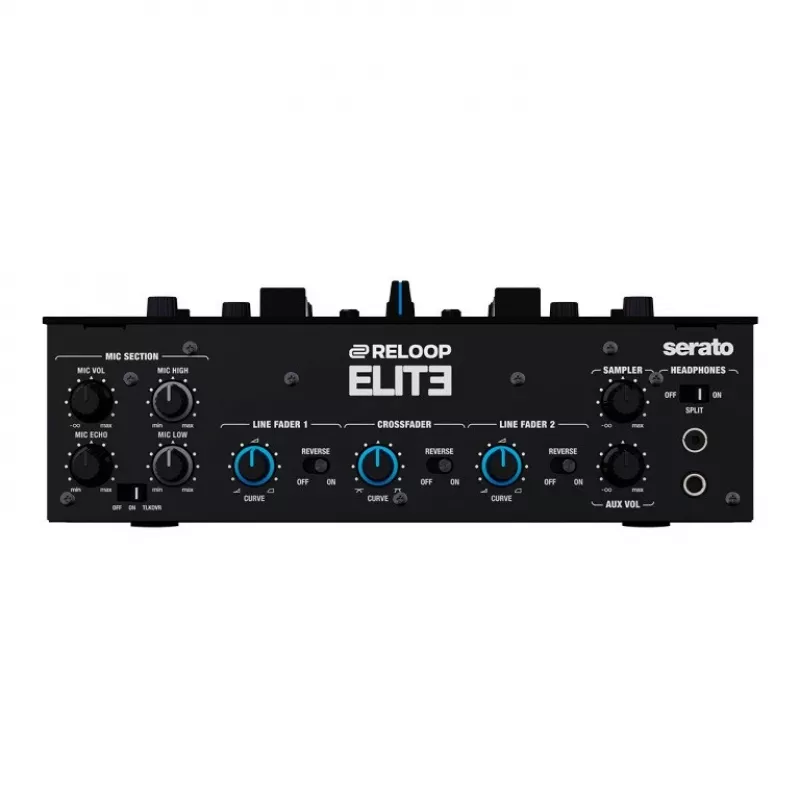 RELOOP Elite – Misturador DVS profissional de 2 canais para Serato DJ Pro