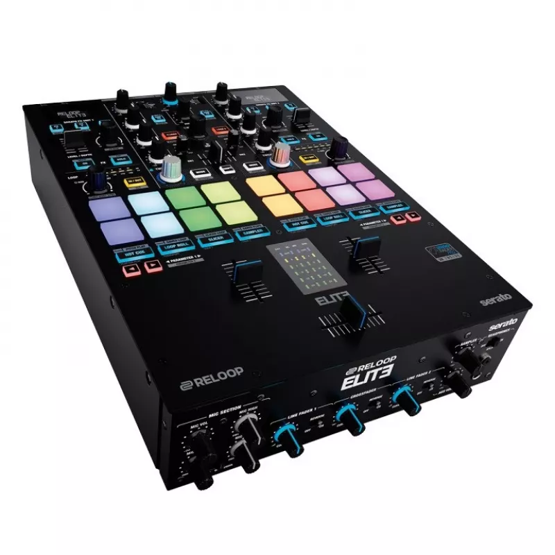 RELOOP Elite – Misturador DVS profissional de 2 canais para Serato DJ Pro