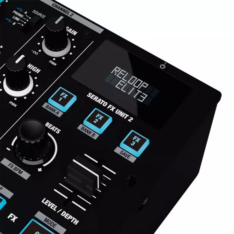 RELOOP Elite – Misturador DVS profissional de 2 canais para Serato DJ Pro