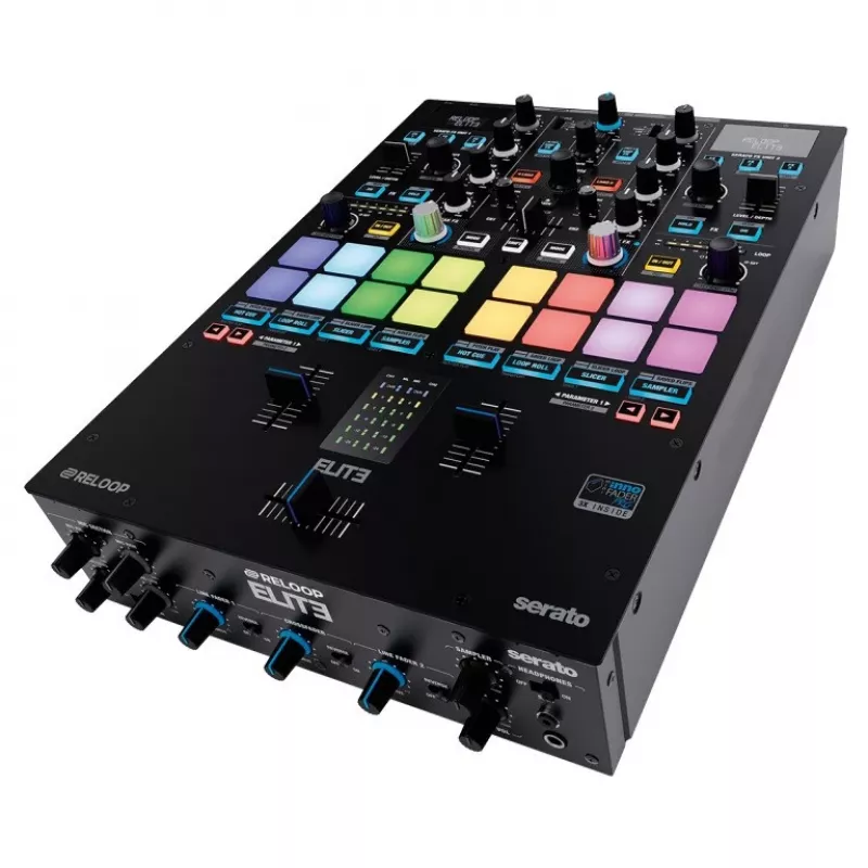 RELOOP Elite – Misturador DVS profissional de 2 canais para Serato DJ Pro