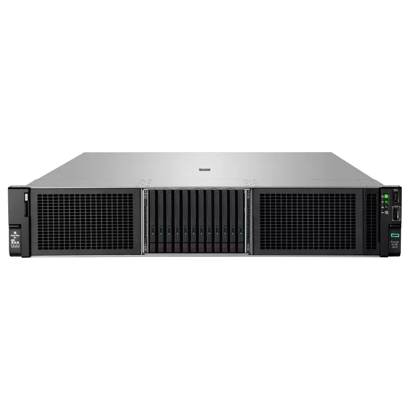 Servidor rack 2U HPE ProLiant DL380 Gen11 - Intel Xeon Silver 4510 12 núcleos 2.4GHz - 64GB DDR5 - 2x480GB SSD - MR408i-o - 2x1000W PSU