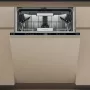 Whirlpool W7IHT40T máquina de lavar loiça de encastrar, 15 conjuntos, 8 programas, 6th Sense, terceiro cesto, abertura automática da porta