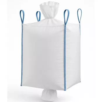 Big Bag EXTRALINK U+2 110x110x175cm 1300kg com bico de descarga