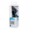 Headset Bluetooth iBox BH4 sem fios com gancho de orelha preto