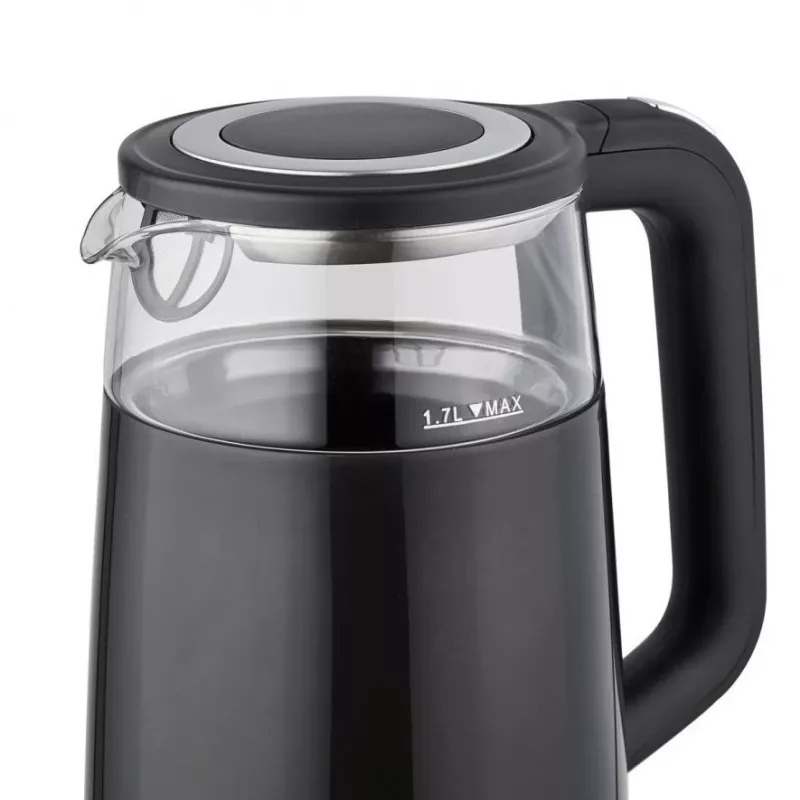 Chaleira elétrica ELDOM C530 NEVO 1,7 L 2200 W preto, transparente