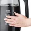 Chaleira elétrica ELDOM C530 NEVO 1,7 L 2200 W preto, transparente