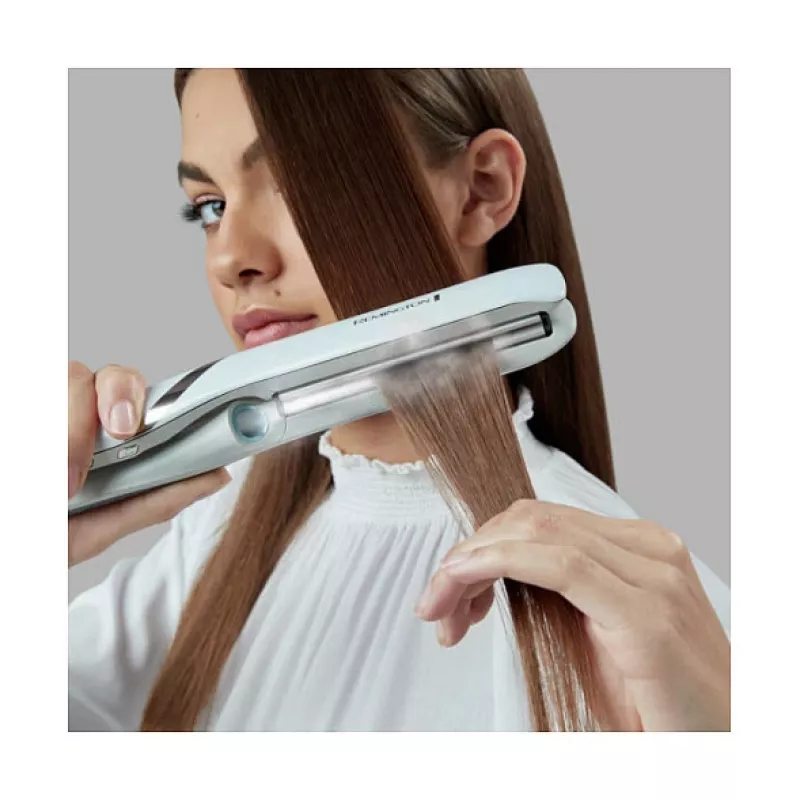 Ferro de alisar cabelo Remington Hydraluxe Pro S9001 branco