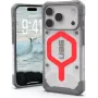 URBAN ARMOR GEAR UAG Pathfinder MagSafe capa e cordão destacável bundle para Apple iPhone 17 Pro - Active Lava (vermelho transparente) e preto/grafite