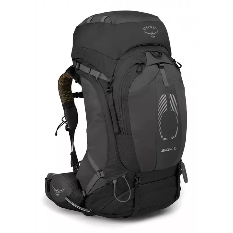 Mochila de trekking Osprey Atmos AG 65 preta L/XL