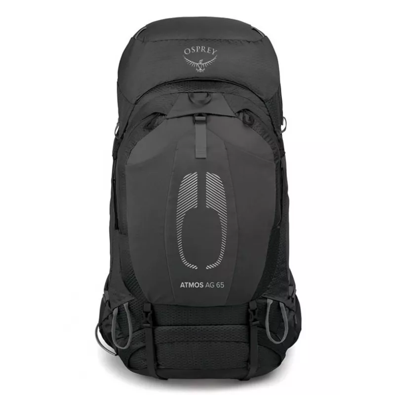 Mochila de trekking Osprey Atmos AG 65 preta L/XL