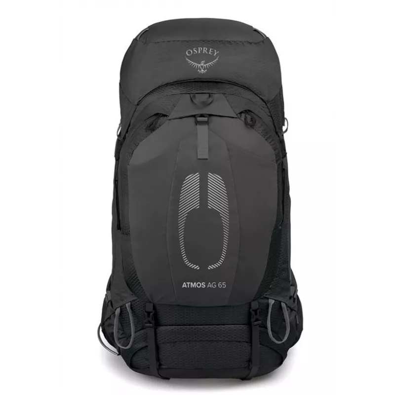 Mochila de trekking Osprey Atmos AG 65 preta L/XL