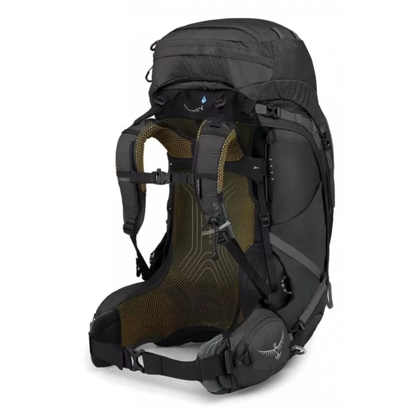 Mochila de trekking Osprey Atmos AG 65 preta L/XL