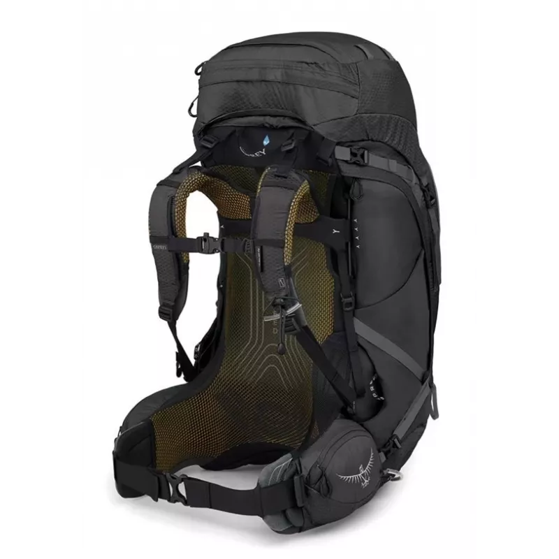 Mochila de trekking Osprey Atmos AG 65 preta L/XL