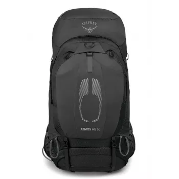 Mochila de trekking Osprey Atmos AG 65 preta L/XL