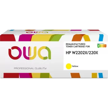ARMOR ALL OWA cartucho de toner compatível com HP W2202X / 220X amarelo (5.500 páginas) (K16559OW)