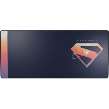 Tapete de rato gaming LEXIP X WARNER Superman Sunset XXL - tecido microtexturado, bordas costuradas (WAXLXMP0002)