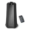 Clean Air Optima CA-603 humidificador ultrassónico com ionizador, 5 l, até 45 m², aromaterapia, higróstato, ecrã LCD, telecomando, preto