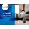 Clean Air Optima CA-603 humidificador ultrassónico com ionizador, 5 l, até 45 m², aromaterapia, higróstato, ecrã LCD, telecomando, preto