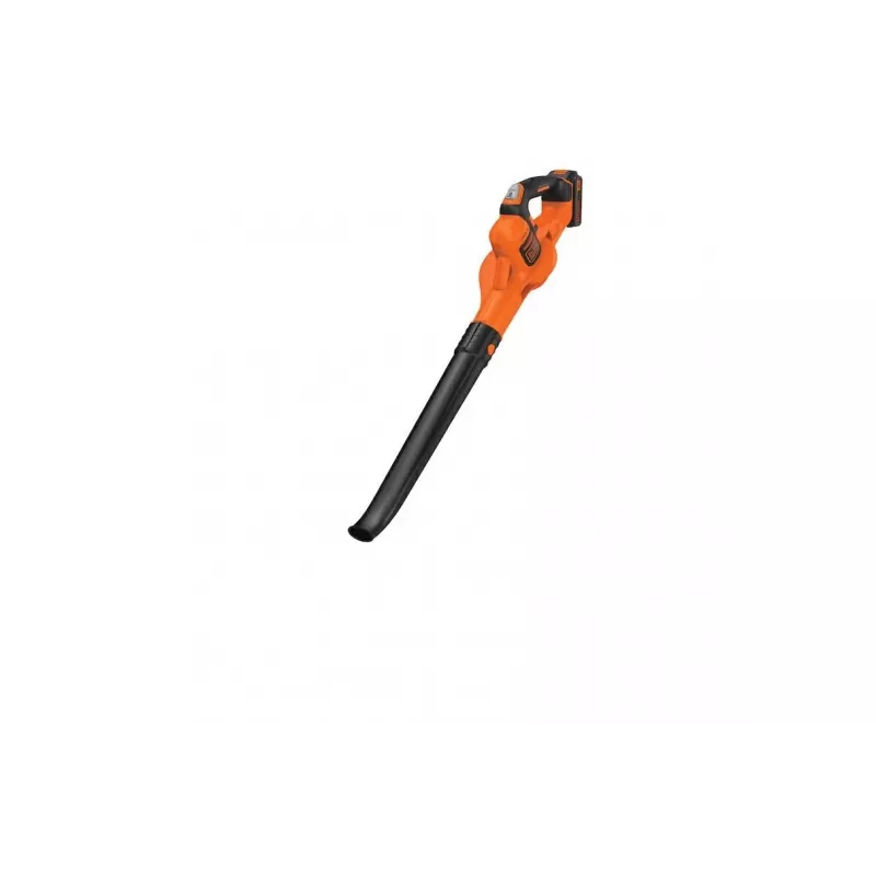 Black & Decker GWC1820PCB-XJ 18V PowerCommand Boost Soprador de folhas com bateria 209 km/h preto laranja