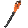 Black & Decker GWC1820PCB-XJ 18V PowerCommand Boost Soprador de folhas com bateria 209 km/h preto laranja