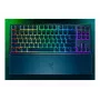 Teclado gaming mecânico Razer Ornata V3 Tenkeyless com fios RGB LED preto layout NORD