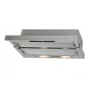 Exaustor telescópico CATA TF 5260 X 60 cm 325 m³/h controlo deslizante LED aço inoxidável classe energética D