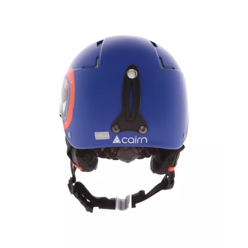 Capacete Cairn Flow Junior King Blue Heros 46/48