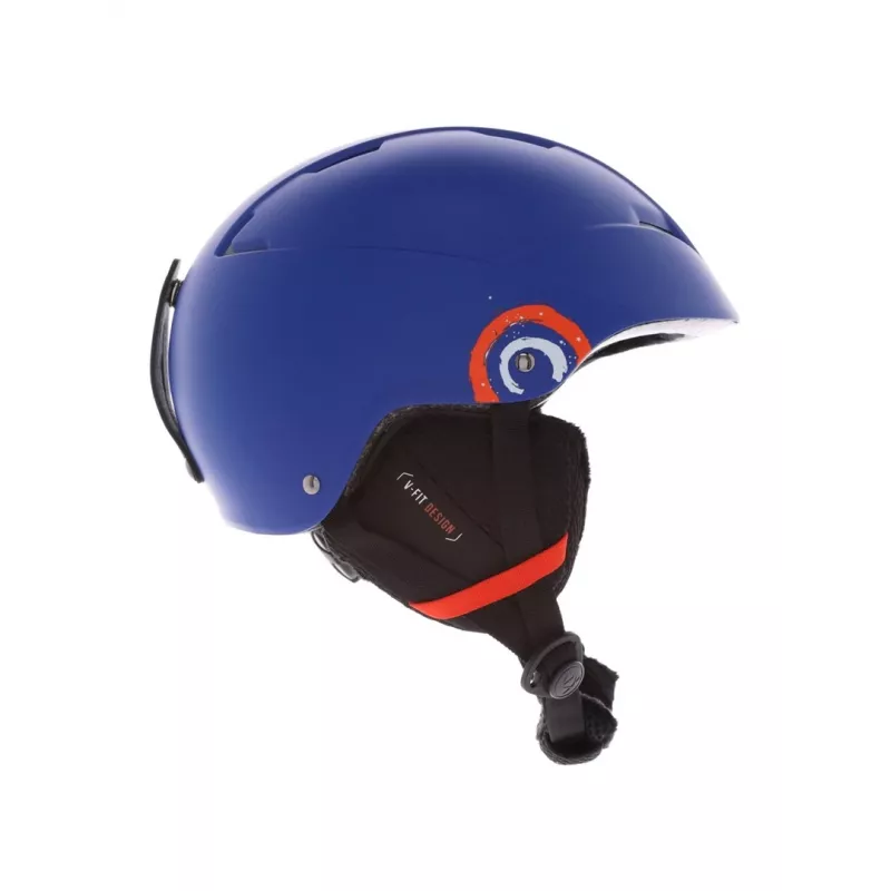 Capacete Cairn Flow Junior King Blue Heros 46/48
