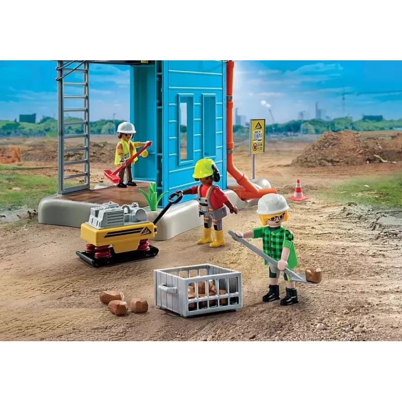 Playmobil Action Heroes 71650 conjunto de brincar de estaleiro