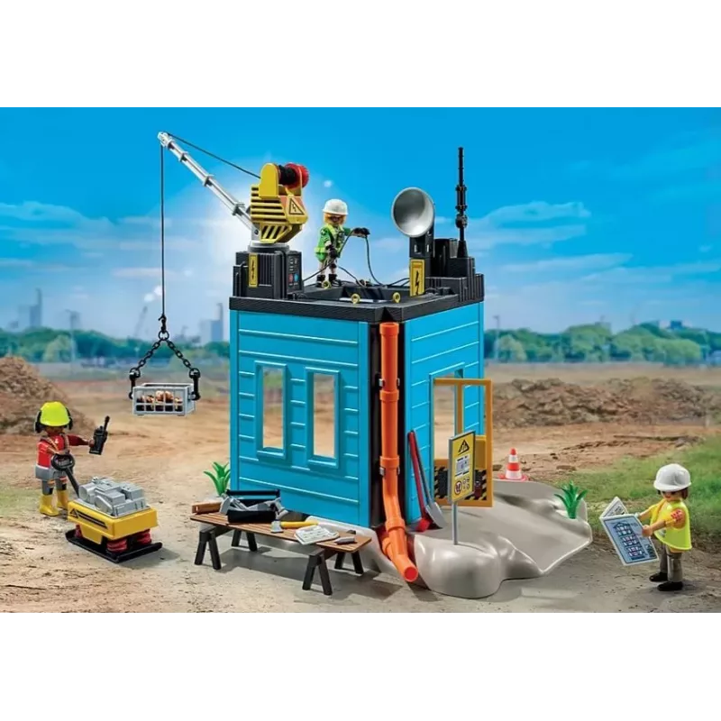 Playmobil Action Heroes 71650 conjunto de brincar de estaleiro