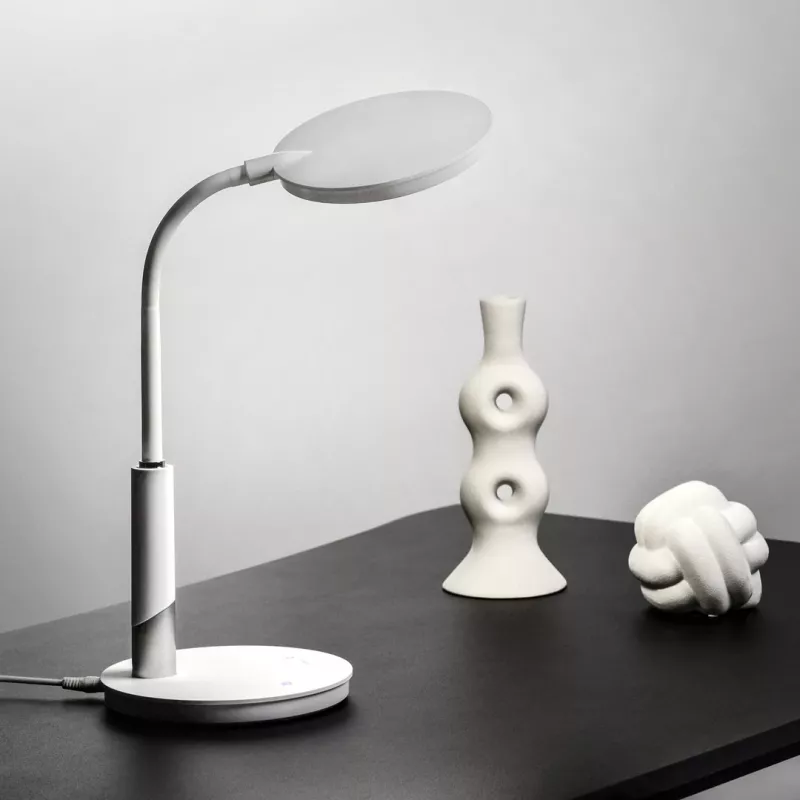 Candeeiro de secretária LED Activejet AJE-RAYA RGB branco