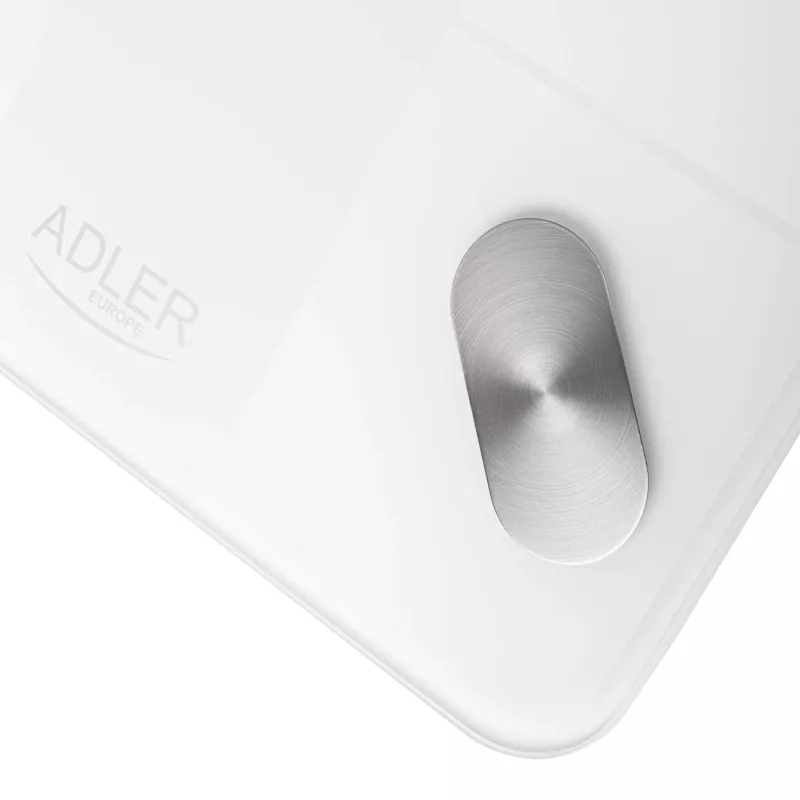 Adler AD 8186w balança de casa de banho eletrónica inteligente, branca