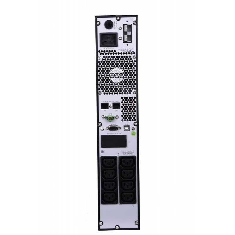UPS line-interactive Orvaldi V2000+ 2 kVA 1800 W onda sinusoidal pura 2U rackmount/torre LCD 8x C13