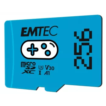 Cartão de memória EMTEC Gaming MicroSDXC 256 GB UHS-I U3 V30 A1