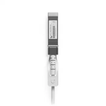 Cabo Ubiquiti UACC-Uplink-SFP28-0.3M Direct Attach Copper passivo, 0,3 m, SFP28 para SFP28, 25 Gbit/s, preto