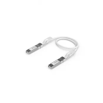 Cabo Ubiquiti UACC-Uplink-SFP28-0.3M Direct Attach Copper passivo, 0,3 m, SFP28 para SFP28, 25 Gbit/s, preto