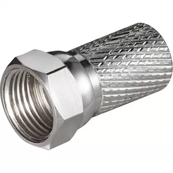 Ficha F GOOBAY 7mm, prateada