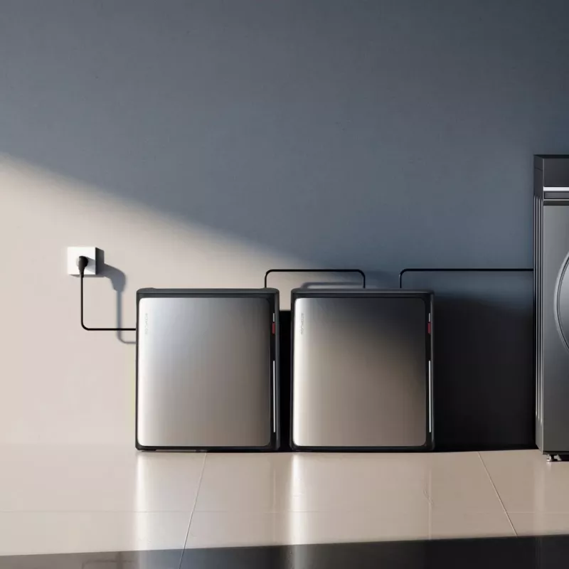 EcoFlow STREAM Ultra X Black microinversor armazenamento de energia (3,84 kWh)