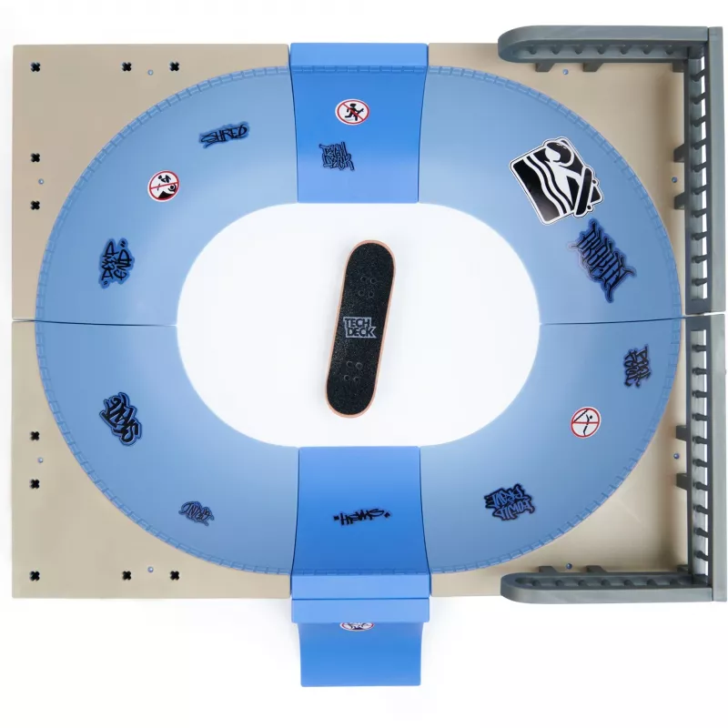 Conjunto de parque de skate fingerboard SPINMASTER Tech Deck Mega Bowl