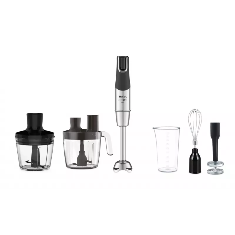 Varinha mágica Tefal Infinity Force Pro 5in1 HB95LD38, 1200 W, preta/aço inoxidável