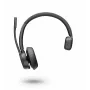 Poly Voyager 4300 UC Series 4310 para Microsoft Teams - headset Bluetooth sem fios on-ear com microfone com cancelamento de ruído - preto