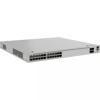 Switch gerido Huawei eKitEngine S310-24PN4X L2+ PoE+ - 24 portas 2.5G PoE+ + 4 uplinks 10G SFP+, orçamento PoE 400W, montagem em rack
