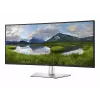 Monitor Dell P3425WE 34 inch IPS 21:9 100 Hz 5 ms 3440x1440 WQHD com hub USB-C e Power Delivery 90W, altura ajustável, rotação, inclinação, 5 anos de garantia