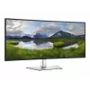 Monitor Dell P3425WE 34 inch IPS 21:9 100 Hz 5 ms 3440x1440 WQHD com hub USB-C e Power Delivery 90W, altura ajustável, rotação, inclinação, 5 anos de garantia