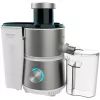 Cecotec Juice&Fresh 400 Titan White centrifugadora, 400 W, 2 velocidades, filtro de aço inoxidável, recipiente de polpa 1,2 L, branco