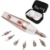 Cecotec PinkyCare 700 Perfect Nails conjunto elétrico de manicure e pedicure, broca para unhas, 7 acessórios, 2 velocidades, recarregável, rosa/branco