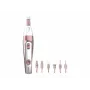 Cecotec PinkyCare 700 Perfect Nails conjunto elétrico de manicure e pedicure, broca para unhas, 7 acessórios, 2 velocidades, recarregável, rosa/branco