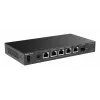 Ruijie Reyee RG-EG406XS-P router gateway cloud multi-WAN, 6x 2.5GE RJ45, 1x 10GE SFP+, 4 PoE, VPN, para rack