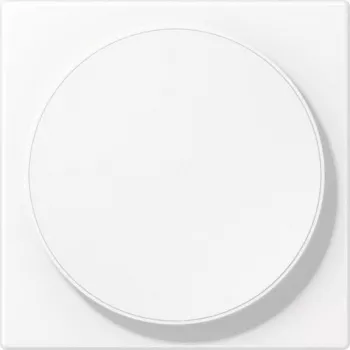 JUNG LS WC MAG WWM tampa para carregamento sem fios, termoplástico lacado, branco alpino, série LS