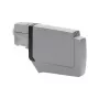KATHREIN UAS 582 conversor universal twin-LNB para antena parabólica, 2 saídas, alimentação 40 mm, ficha F